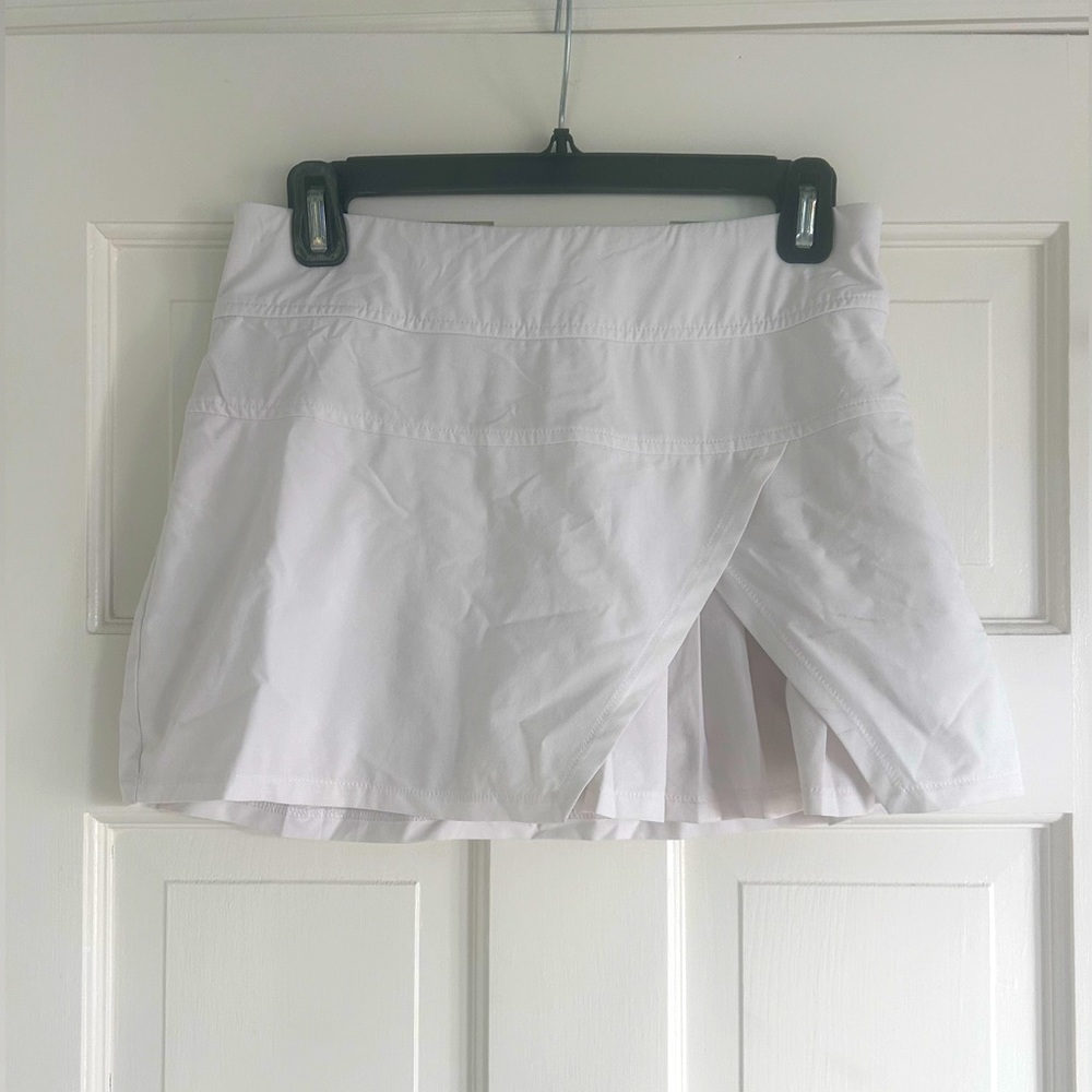 White Athleta Tennis Skirt